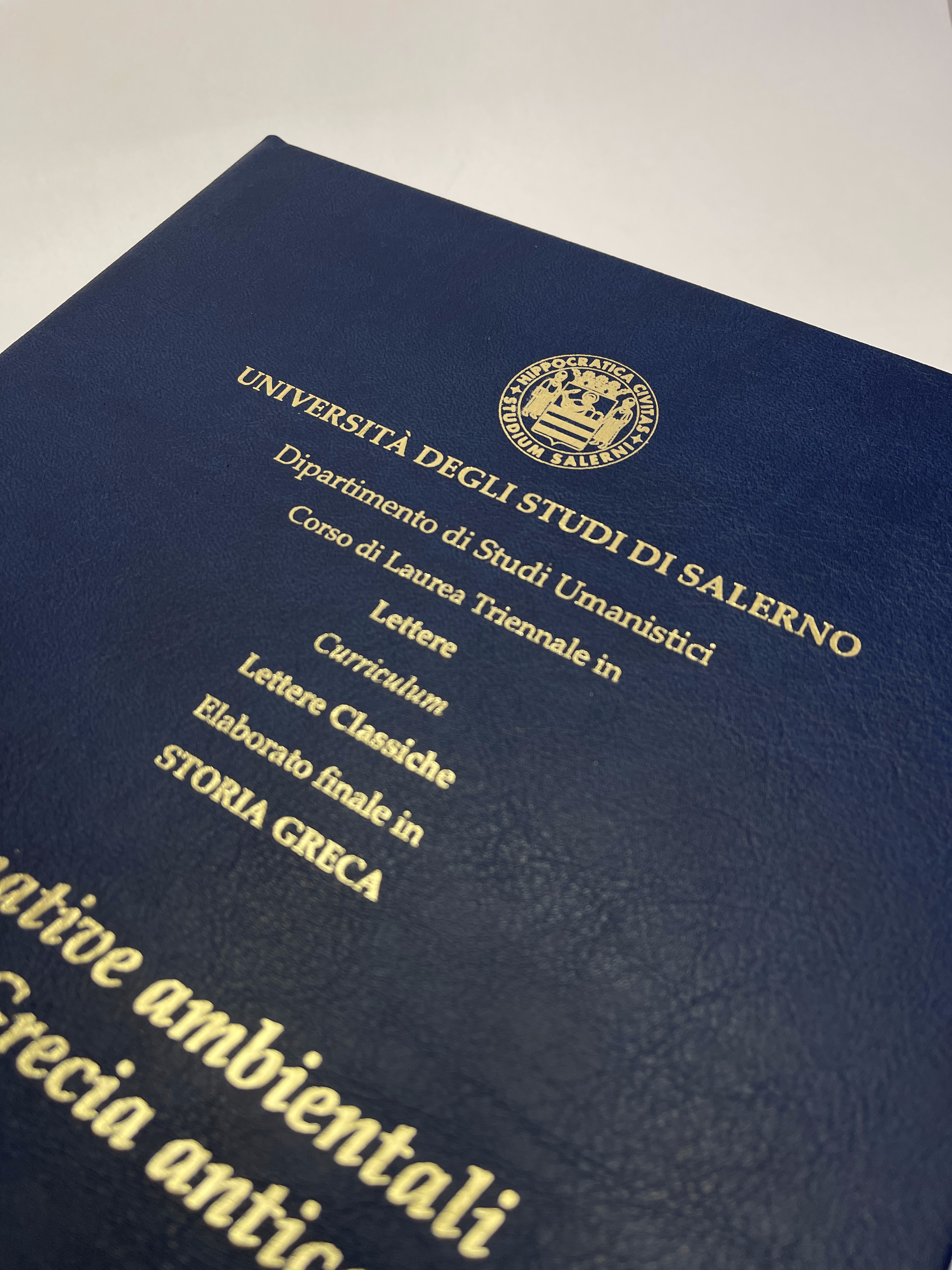 CORSO DI LAUREA TRIENNALE IN LETTERE