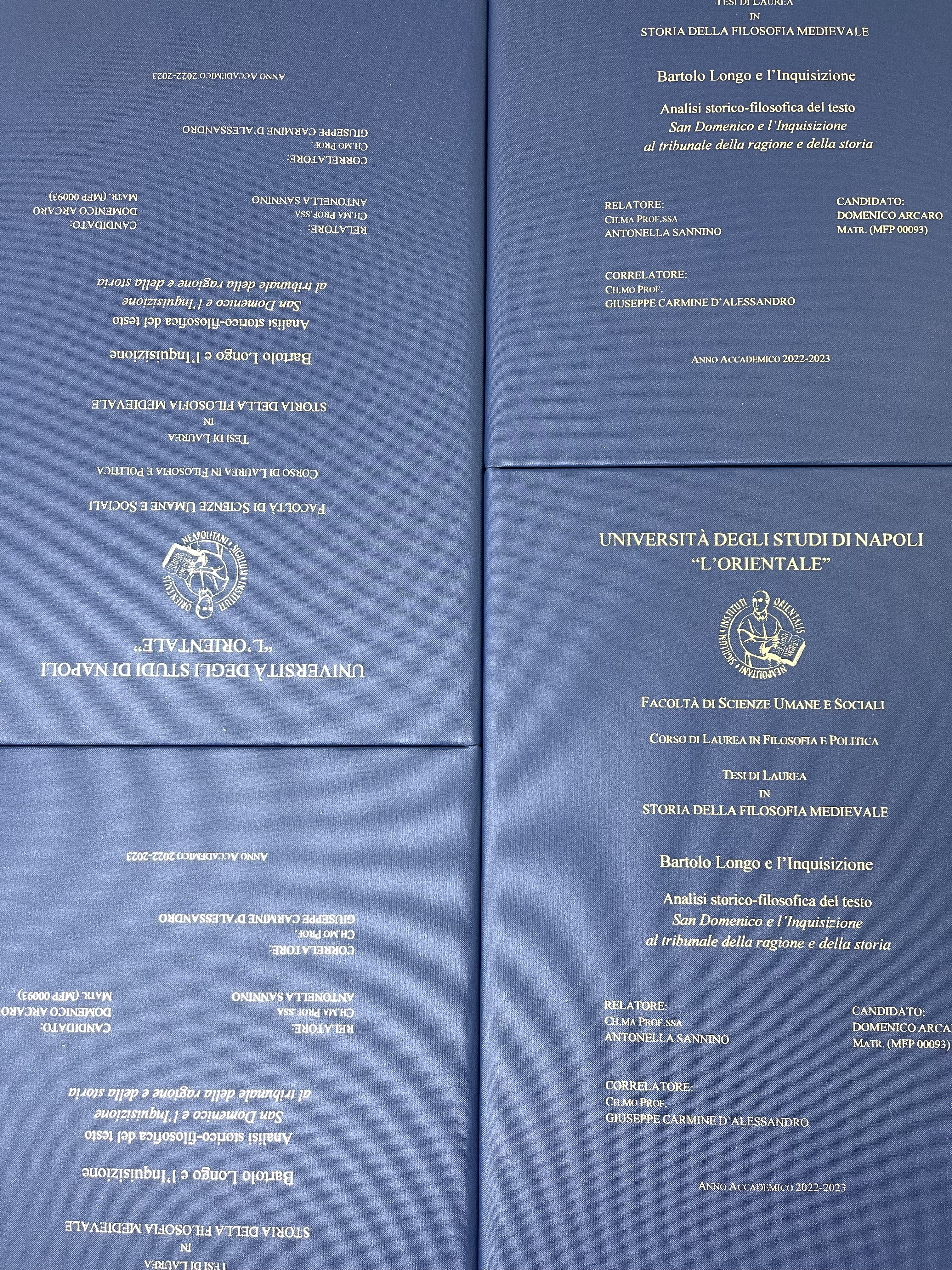 Universita' degli Studi di Napoli L'Orientale