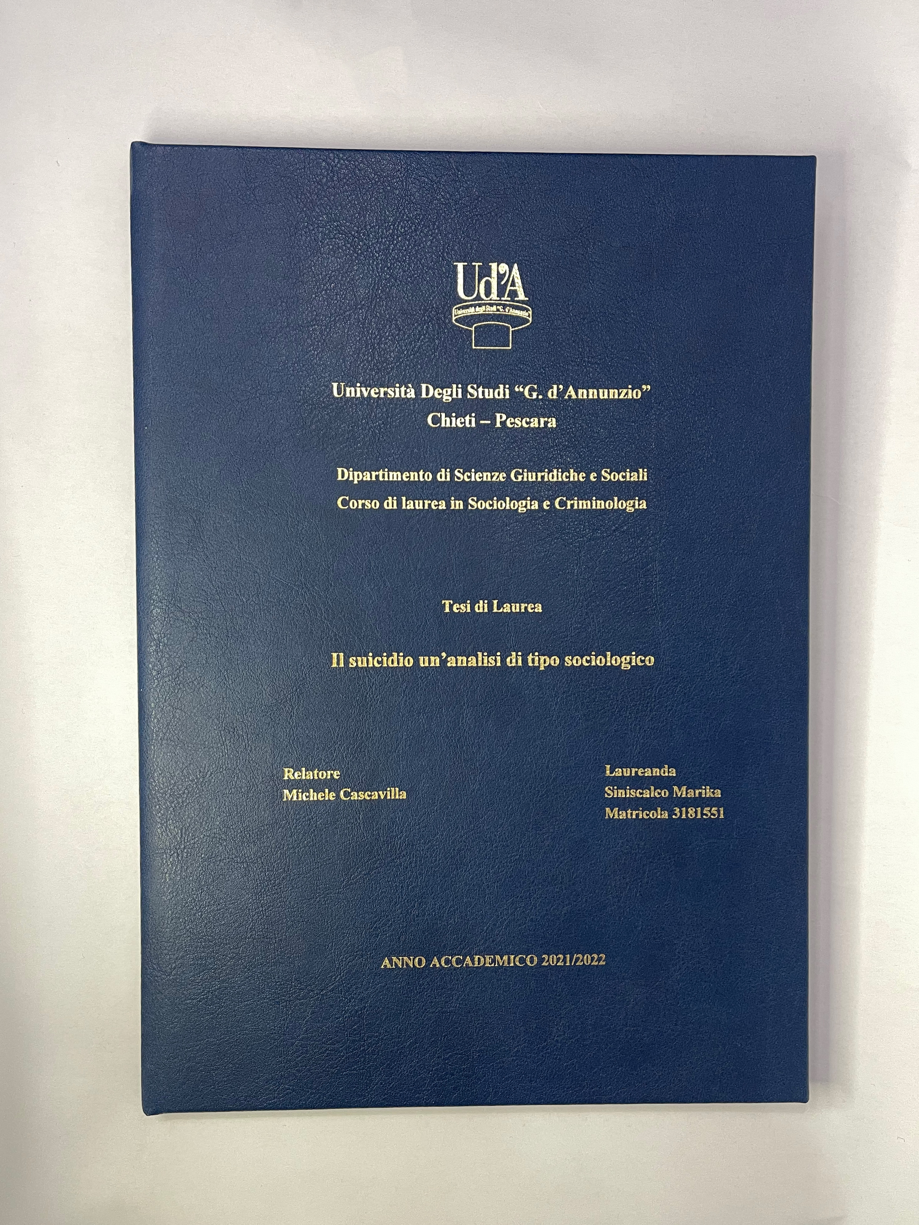 Universita' degli Studi G. d'Annunzio